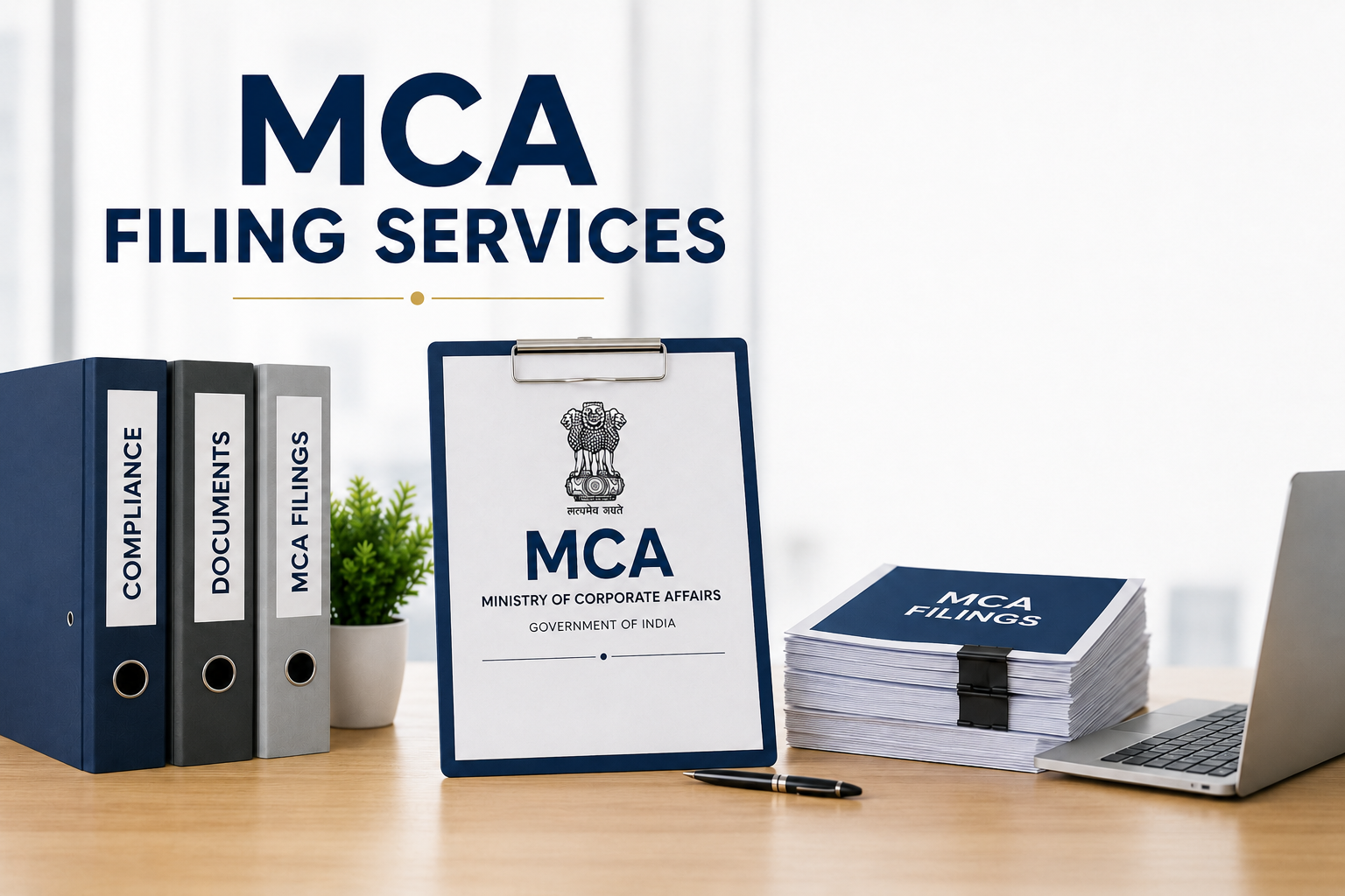Ministry of Corporate Affairs (MCA) Filing Services